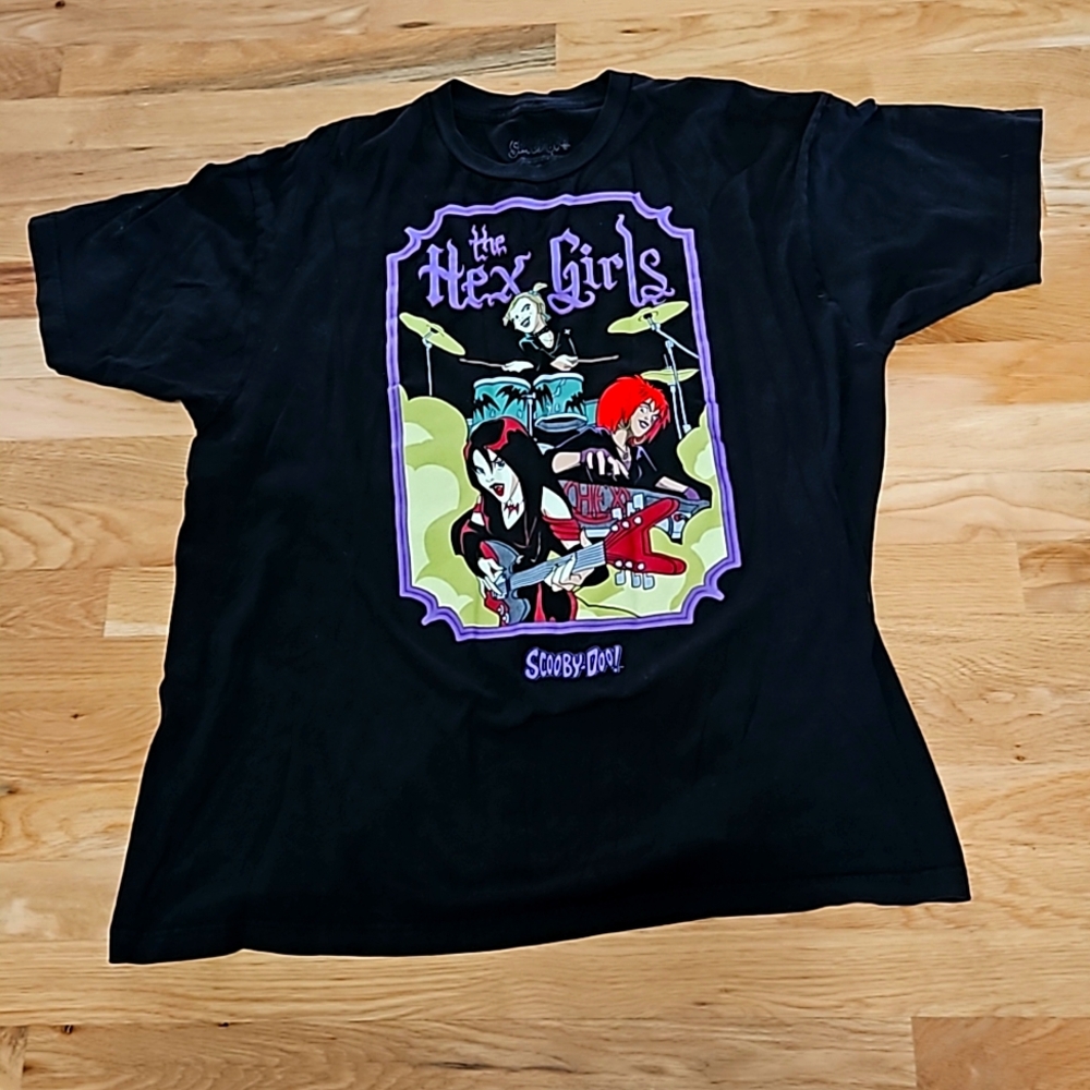 Hex Girls from Scooby Doo Black Tee XL